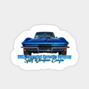 1963 Chevrolet Corvette Stingray Split Window Coupe Sticker